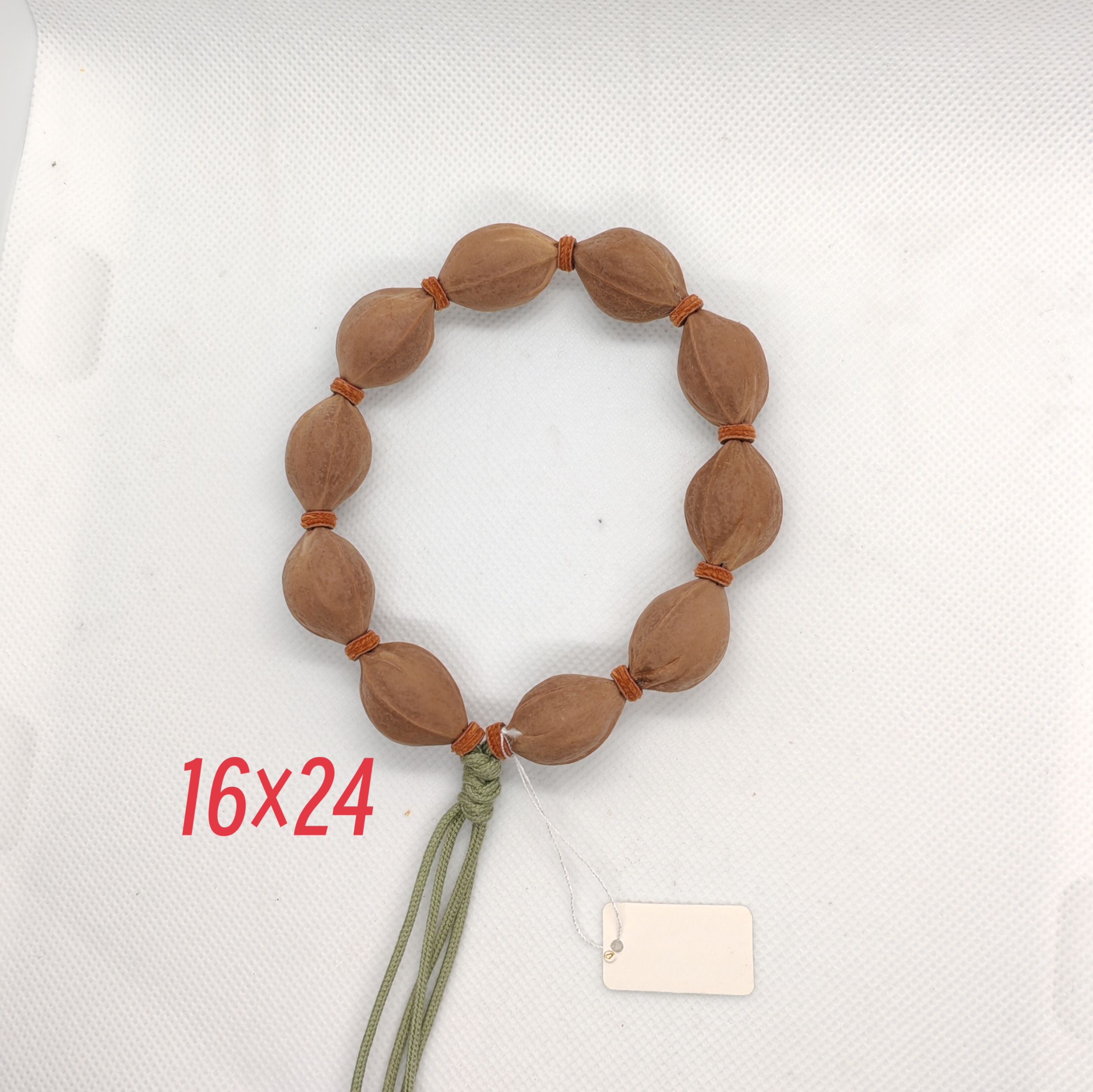 ZY专一16×24mm老树梅林铁核素串手持