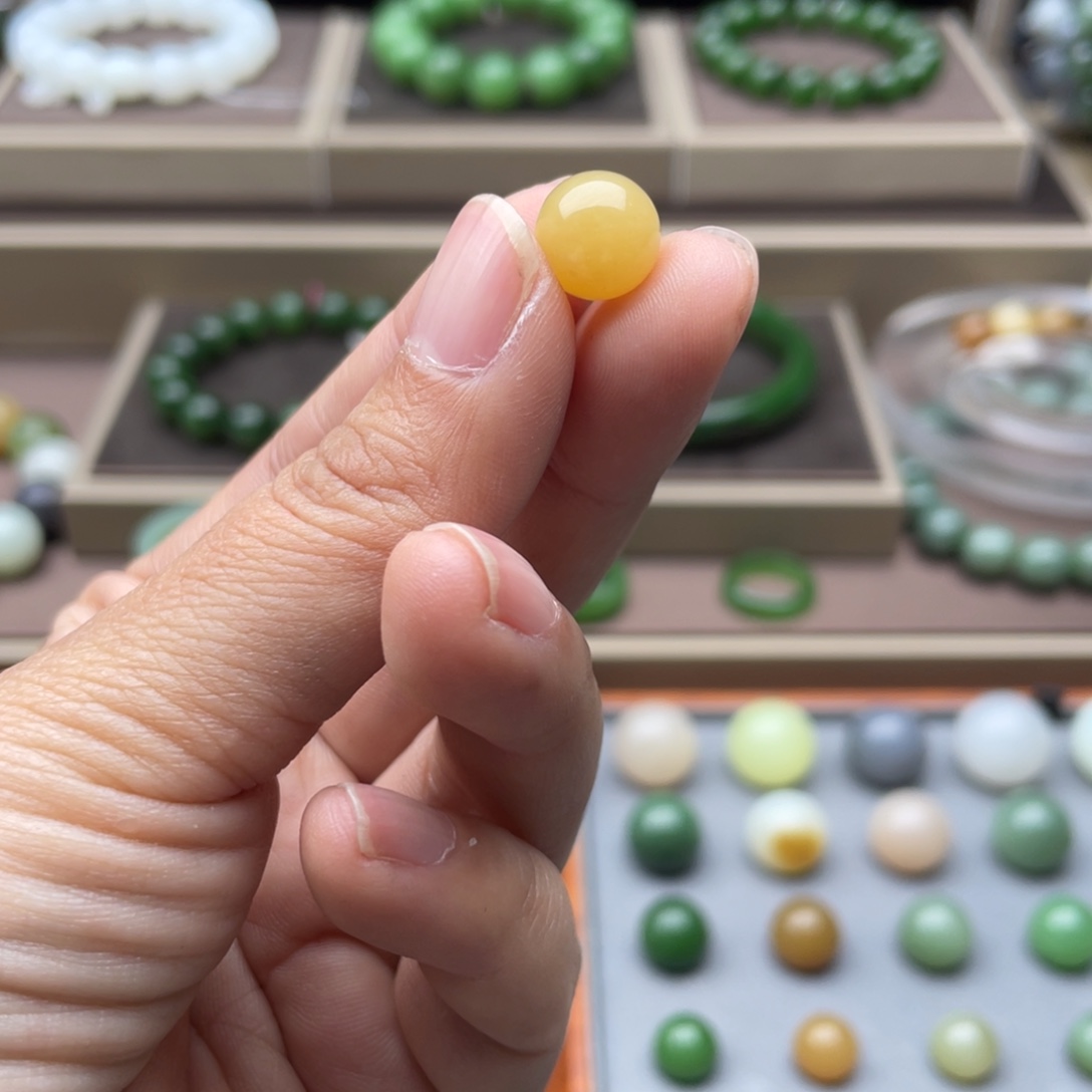 和田玉（糖玉）未镶嵌手链10