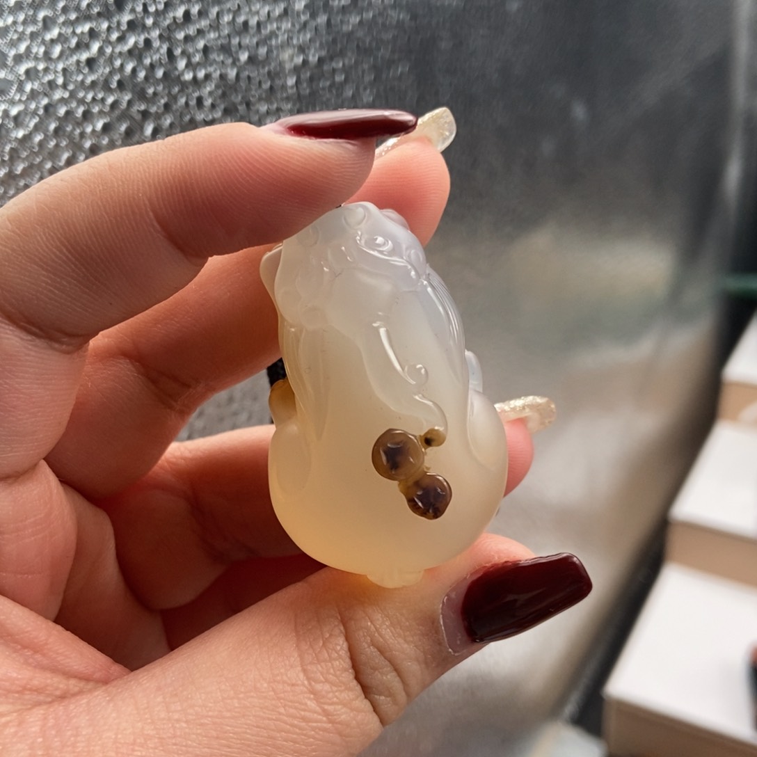 玛瑙/玉髓项链未镶嵌着*