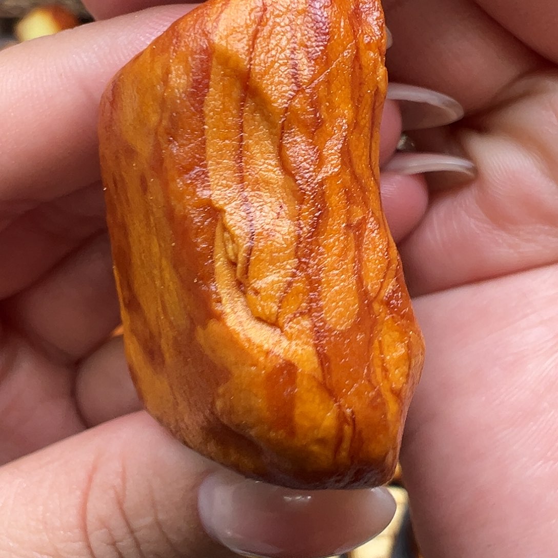 定制琥珀未镶嵌蜜蜡珠子16两个