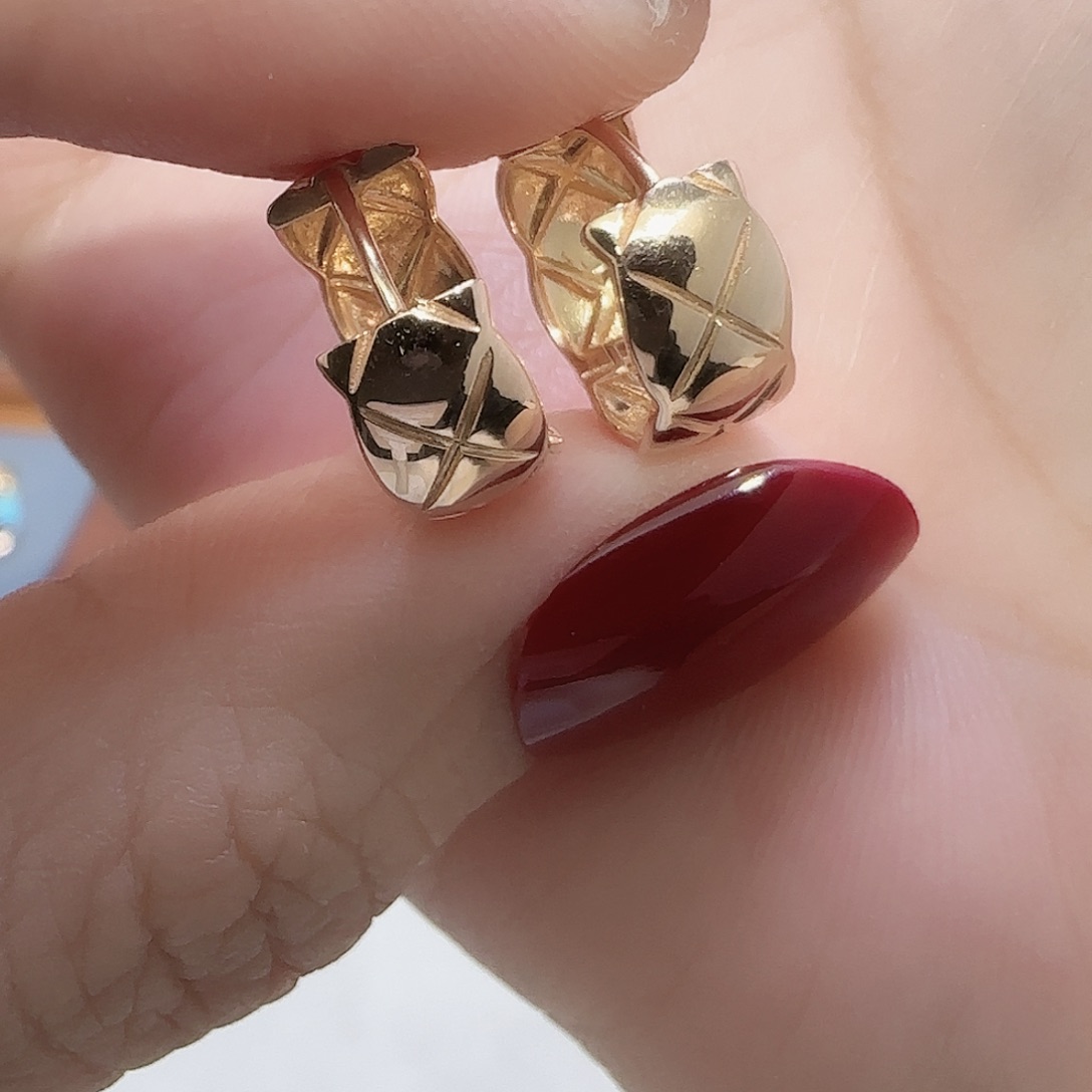 18K金耳饰多样性发货其一