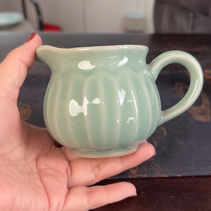 龙泉云间青瓷小米茶器