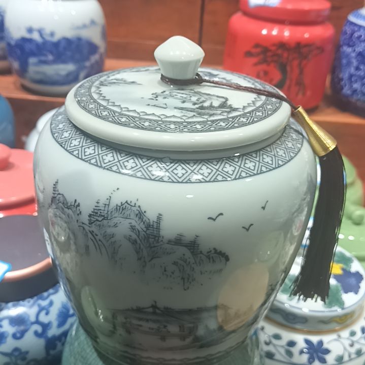 其他陶瓷茶叶罐密封高温