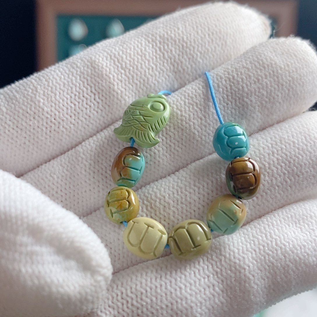 绿松石珠宝奇石未镶嵌