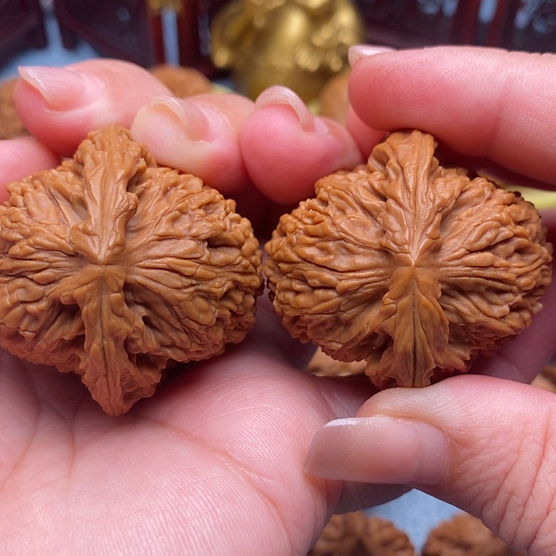 倔***虎把件文玩核桃42全南疆