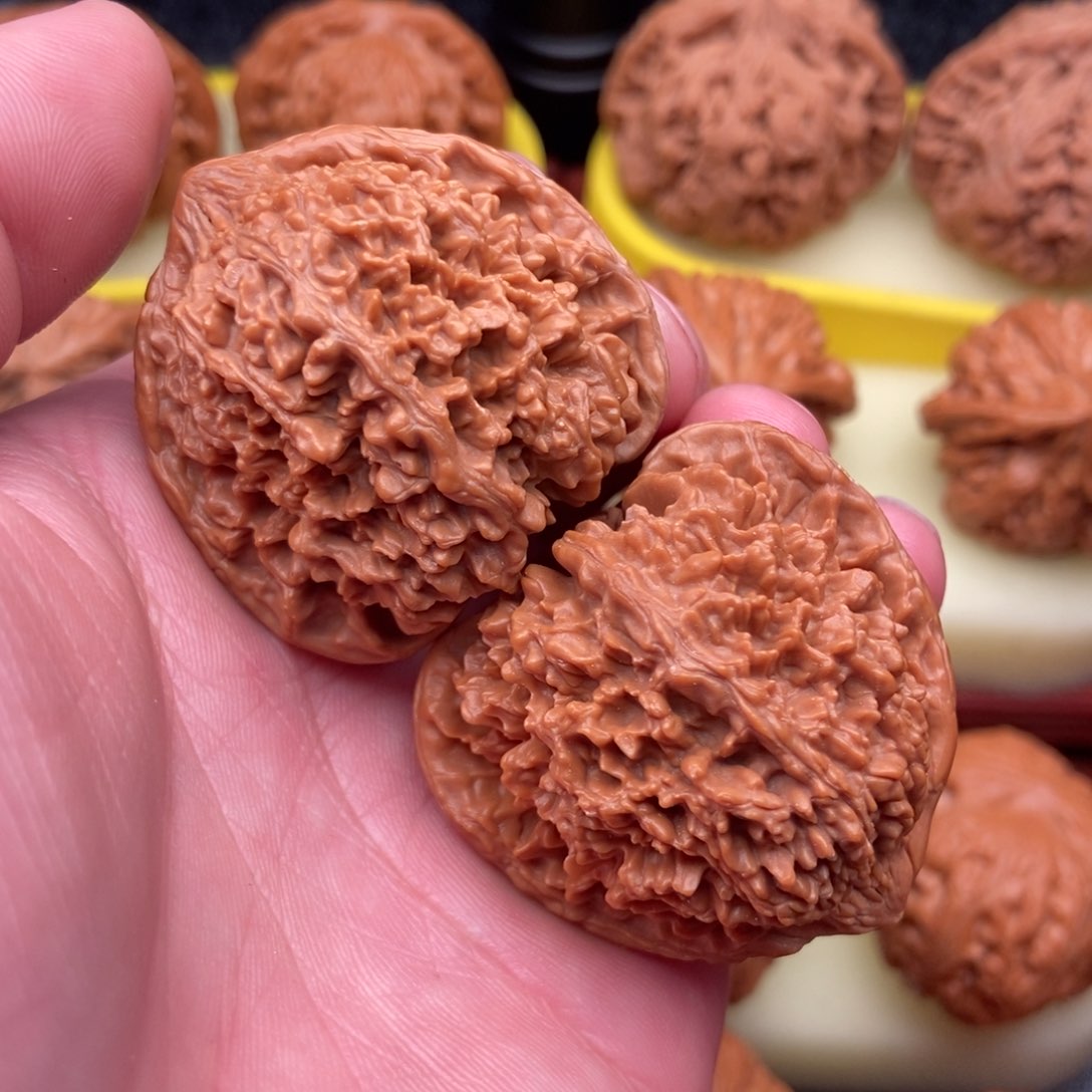 文玩核桃把件老树满天星42