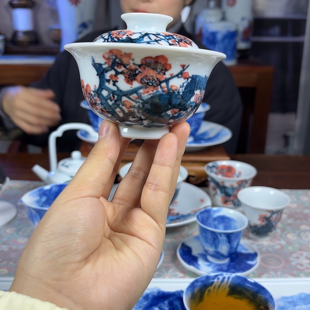 国一王老师手绘梅花