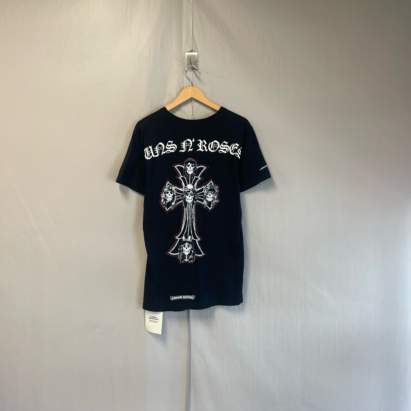 99新 Chrome Hearts/克罗心 黑色限定联名款短袖 M码 8031