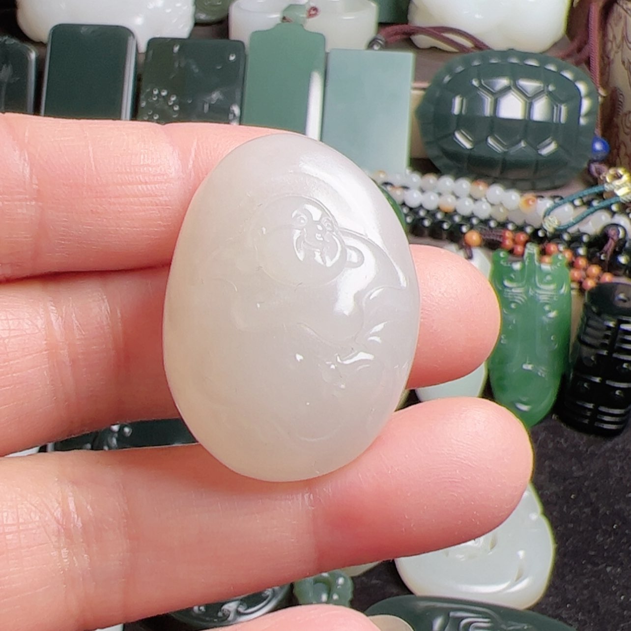 【闪购商品】未镶嵌和田玉挂件