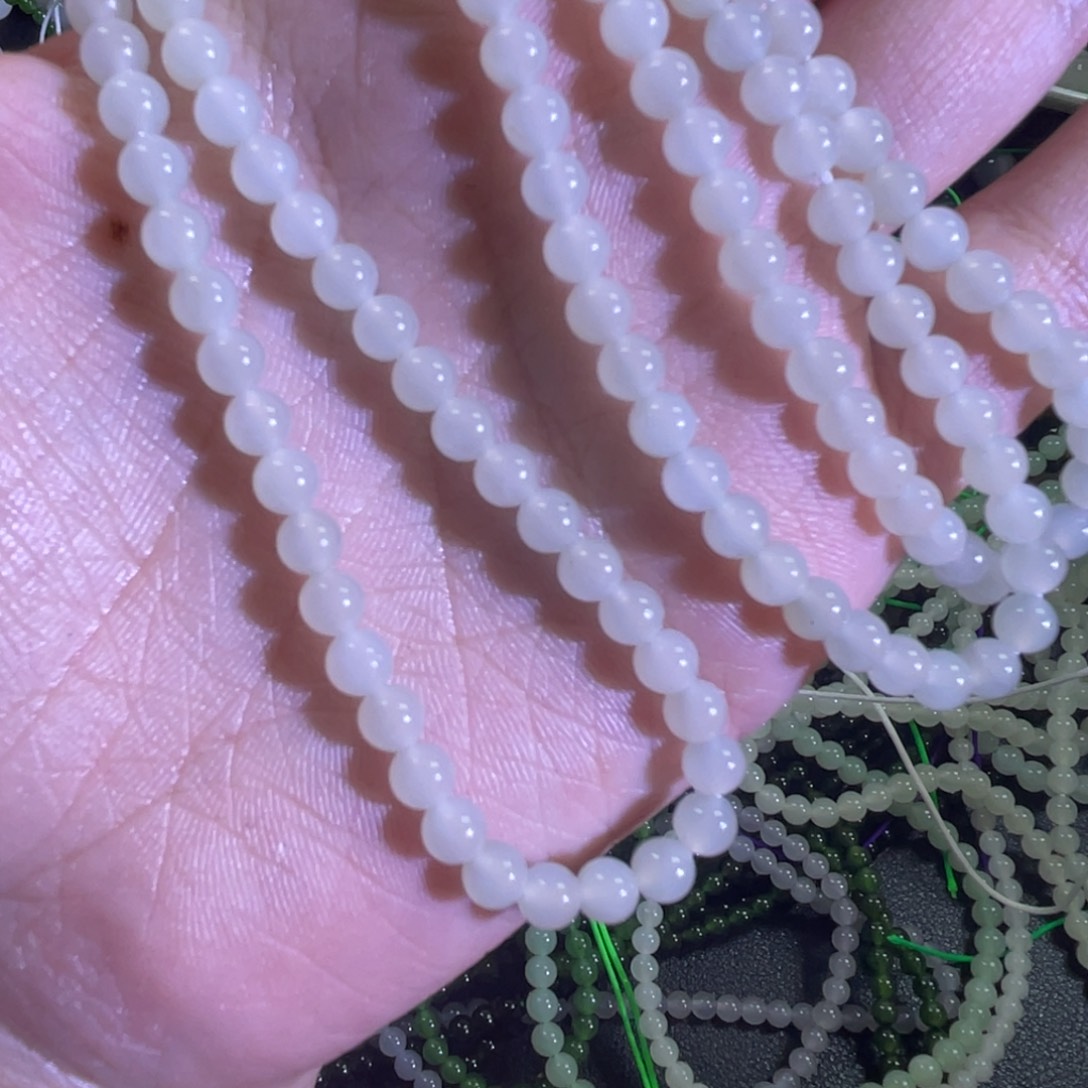 月****和田玉未镶嵌手链