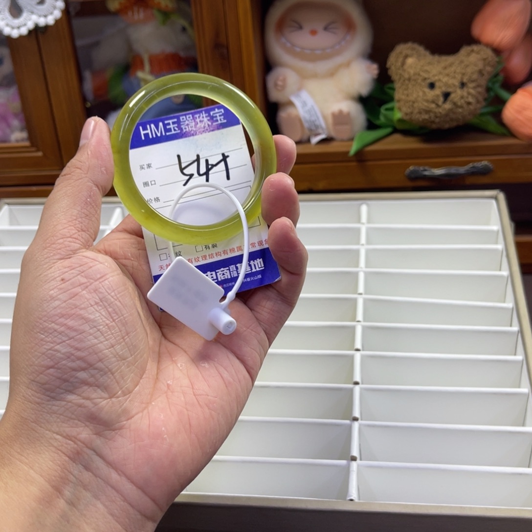 蛇纹石玉未镶嵌手镯496