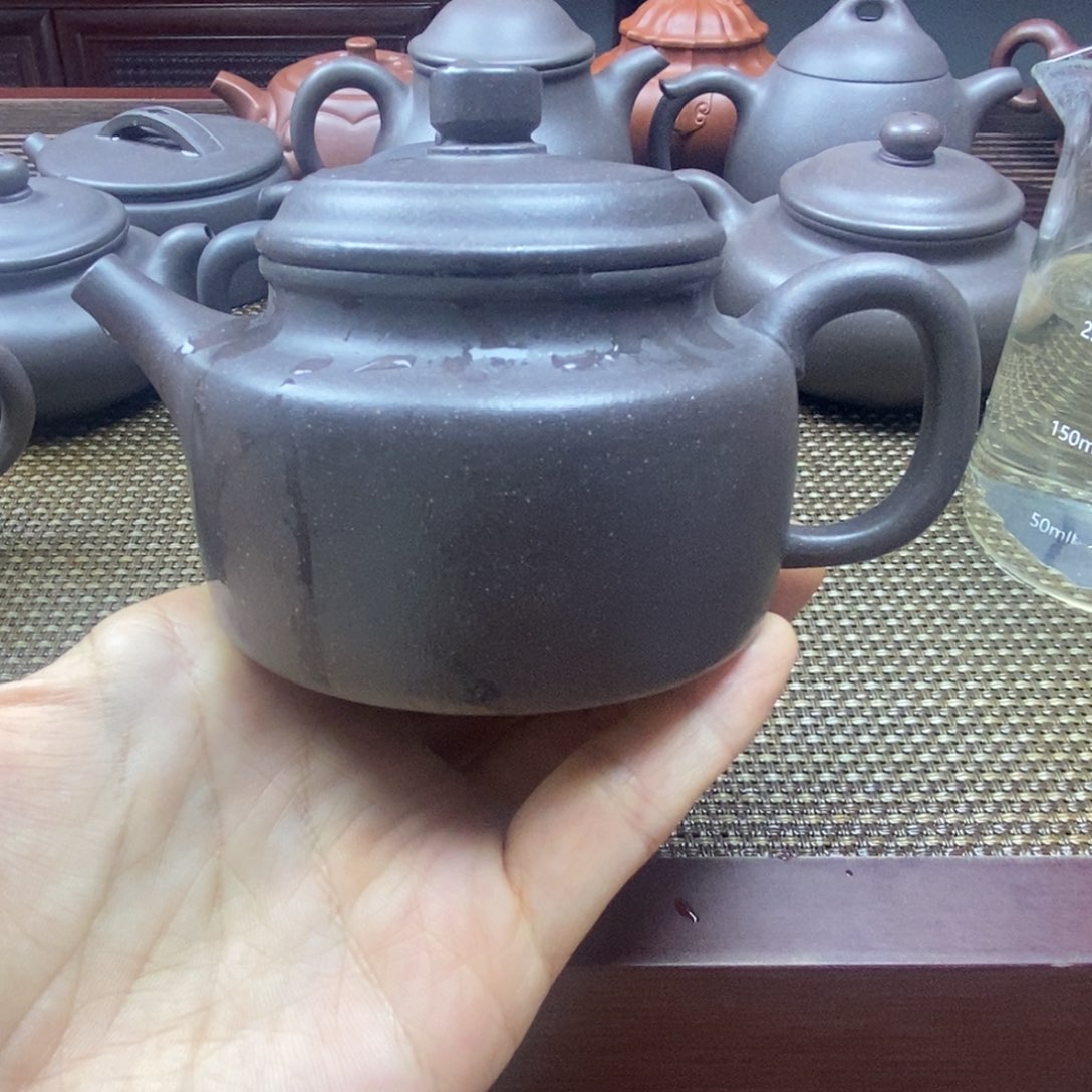 紫砂茶壶190紫砂壶天青