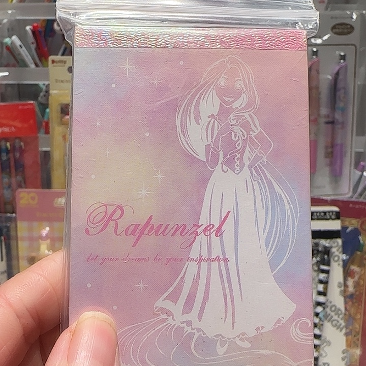 长发公主迷你便签一本