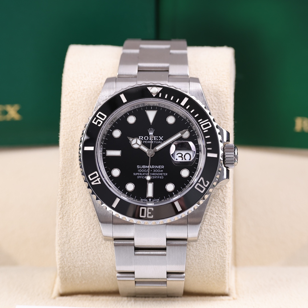 95新  95新 Rolex/劳力士 126610ln 新款黑鬼 2022年8月保卡
