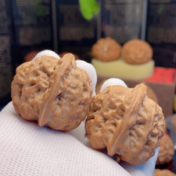 吊坠文玩核桃37全品赤龙鸡心