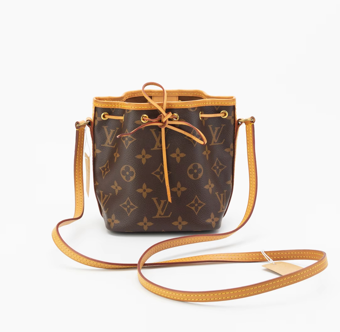 95新 LouisVuitton/路易威登 lv抽绳水桶