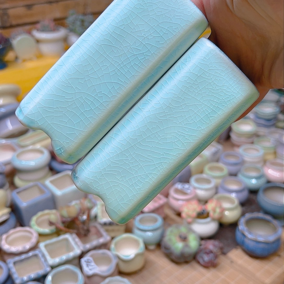 红陶陶瓷花盆当场12包邮