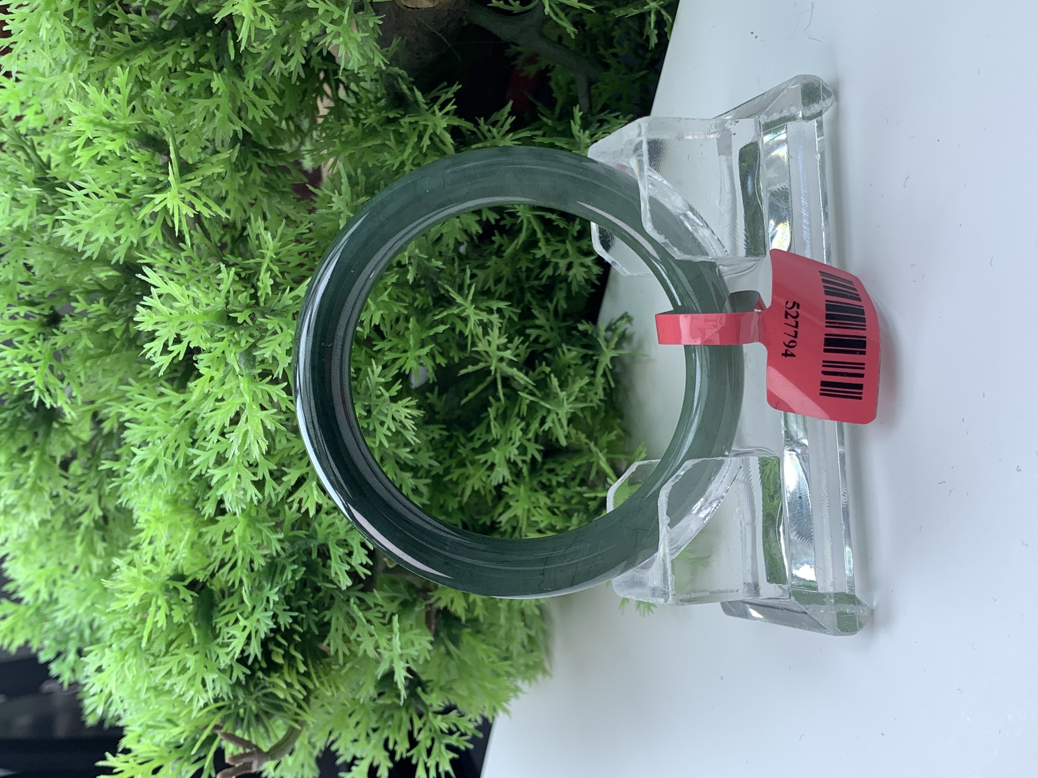 【刘思懿】天然缅甸A货翡翠手镯-U-4