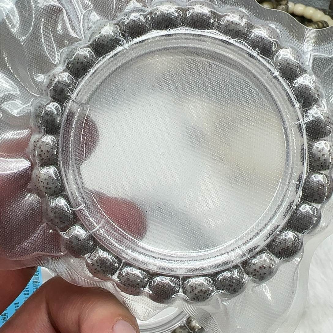 星月菩提手串30高端黑灰星月菩提单圈0.9