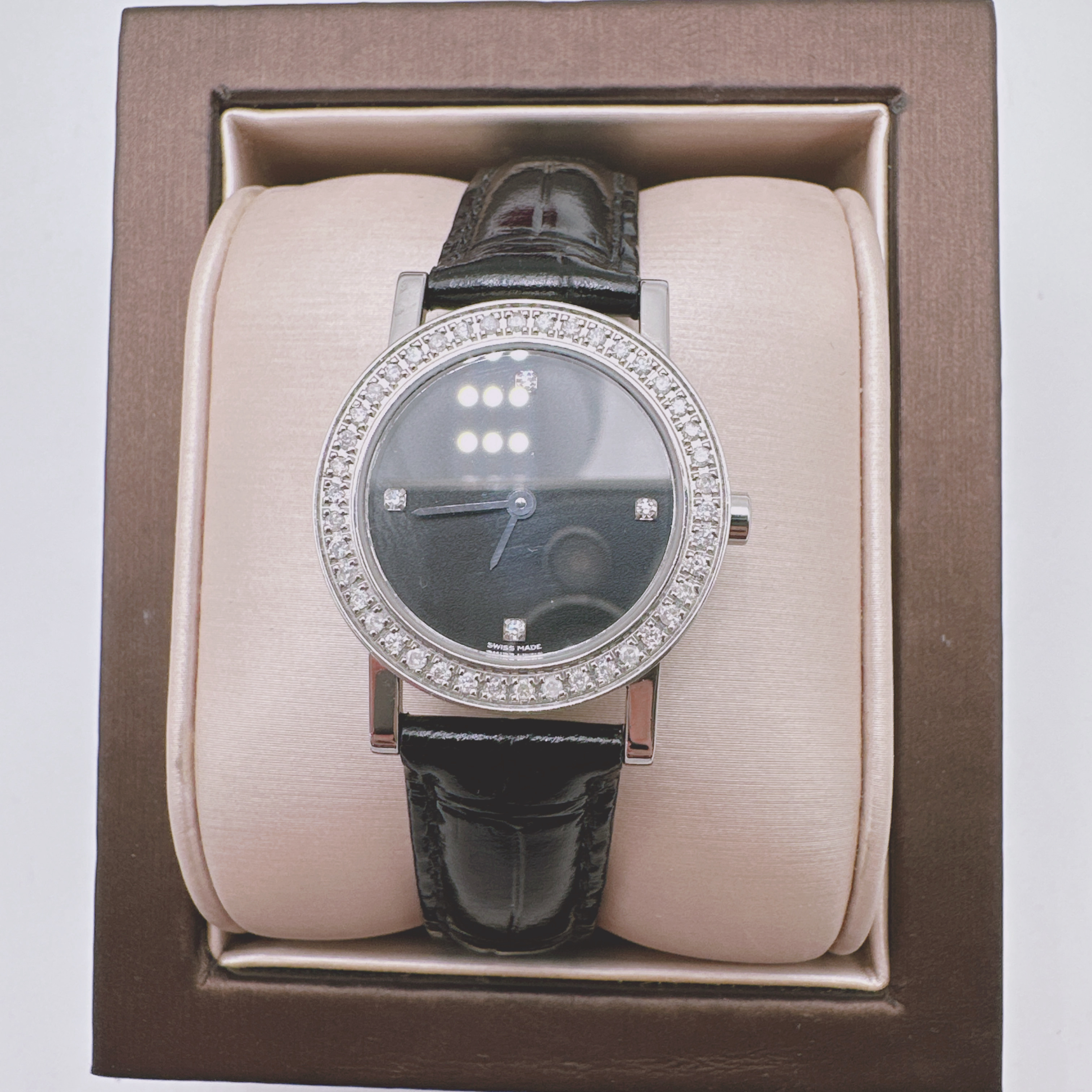 95新 BVLGARI/宝格丽 宝格丽15996石英后钻赠送表带赠送手链