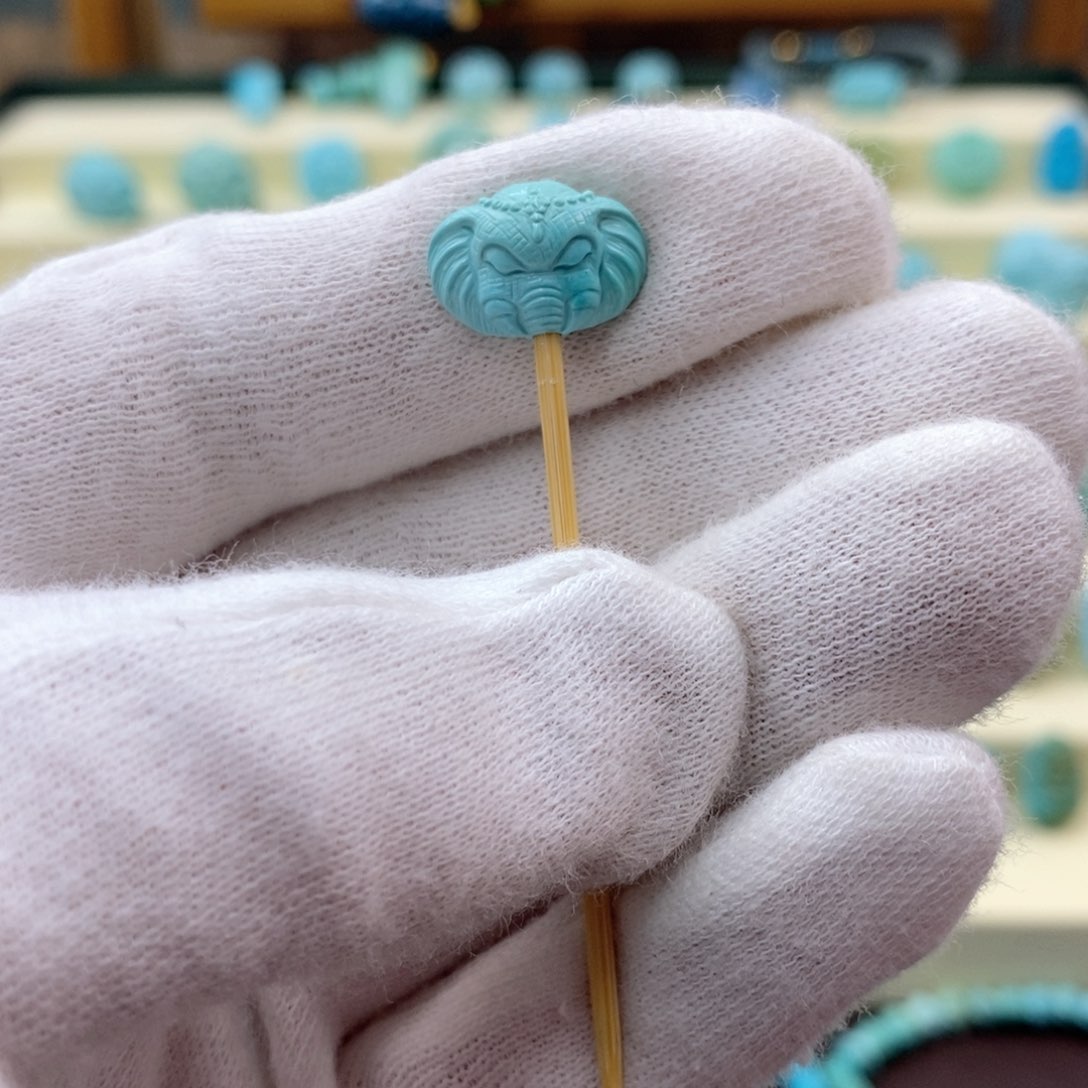 绿松石珠宝奇石未镶嵌