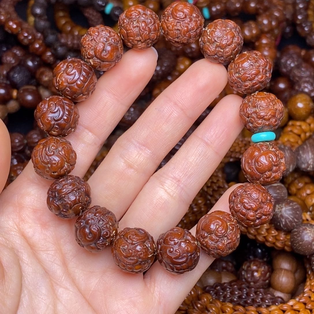 紫金鼠手串佟*霖貔貅15-16尺寸