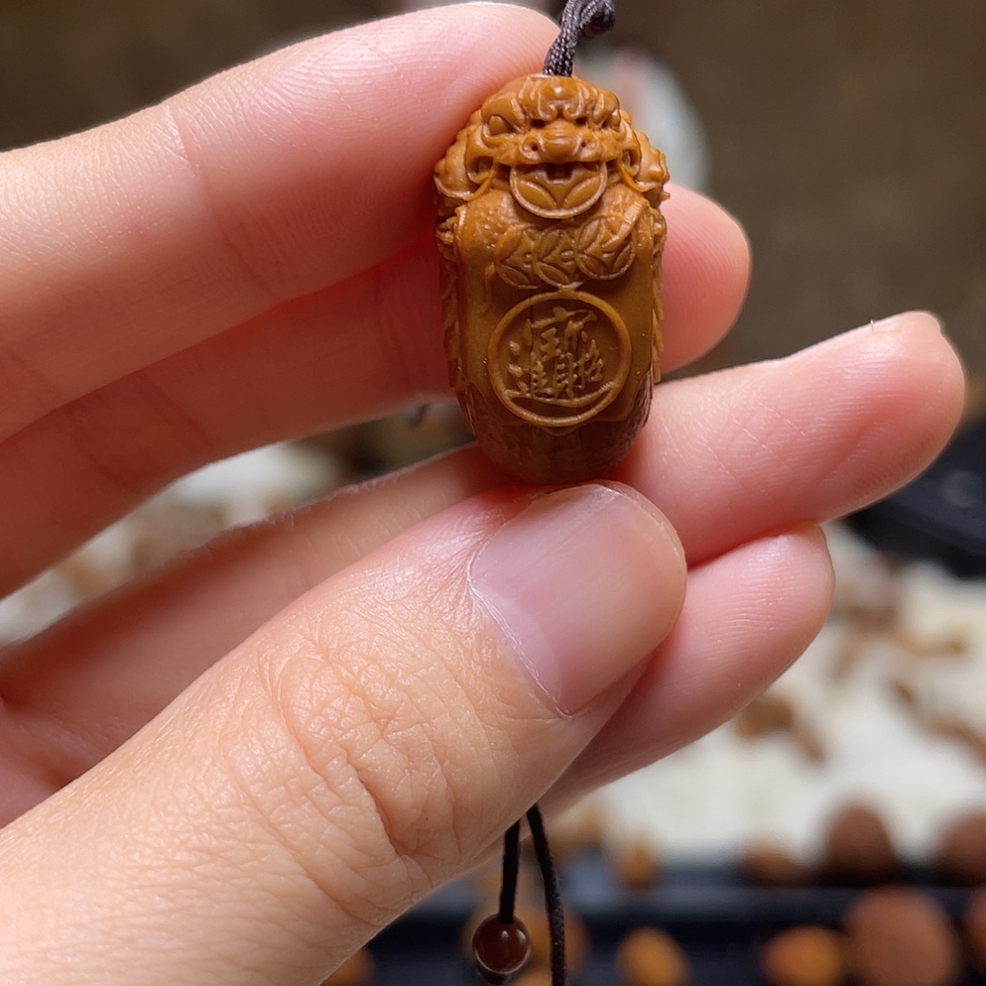 手串/手链橄榄核橄榄核 金蝉