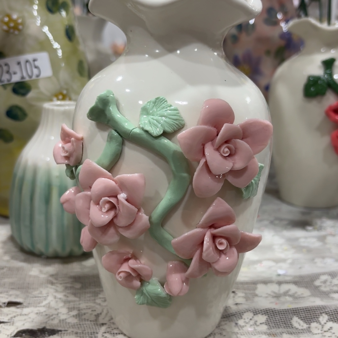 陶瓷花，拍满20发货，退款拉黑