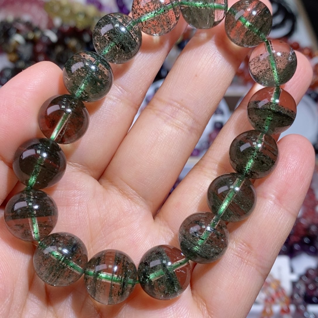 水晶手链未镶嵌绿幽灵