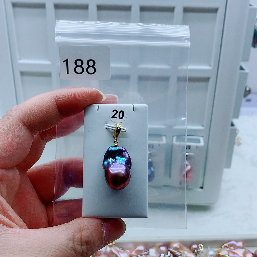 吊坠(不含链)合金淡水珍珠