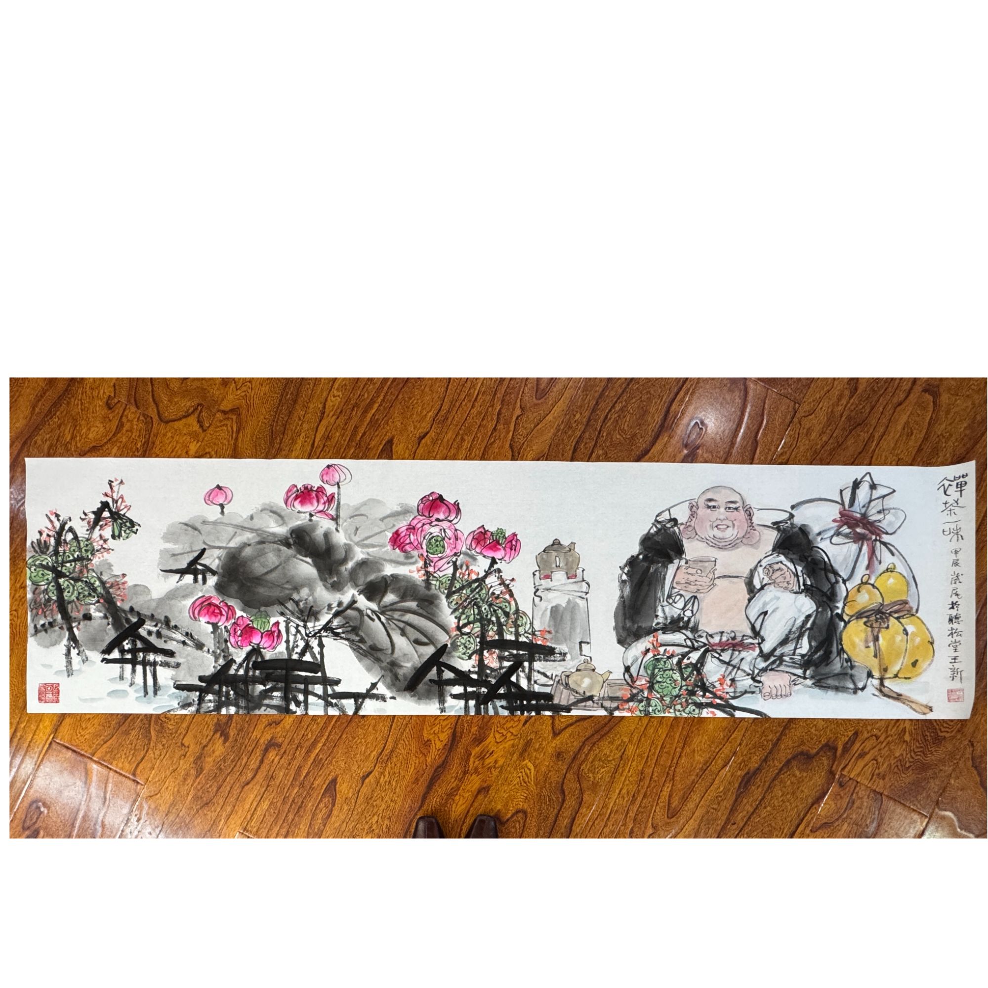 六尺对开---人物画----