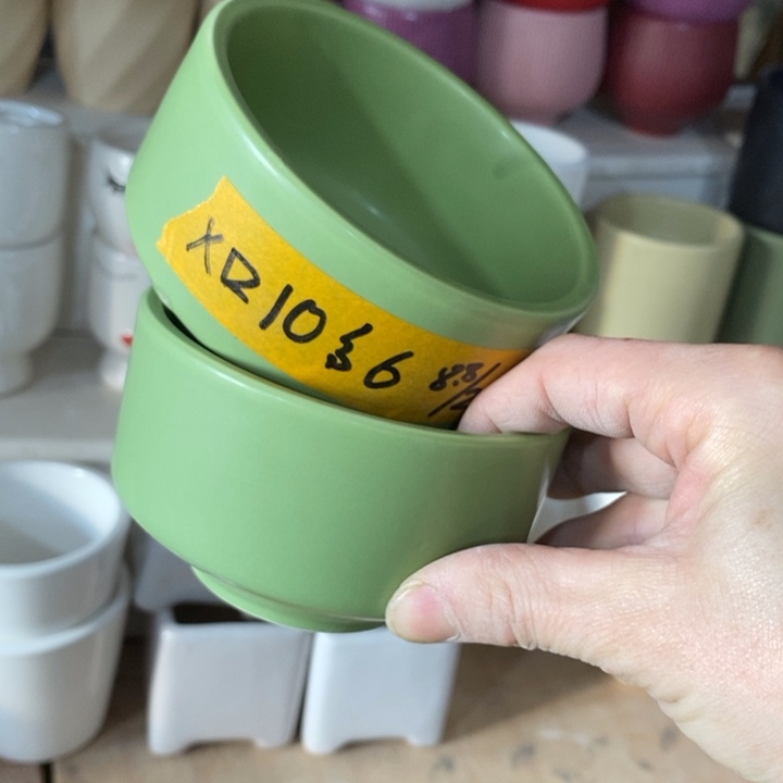 陶盆有孔 瑕疵针孔漏釉介意勿拍外口 10外高6