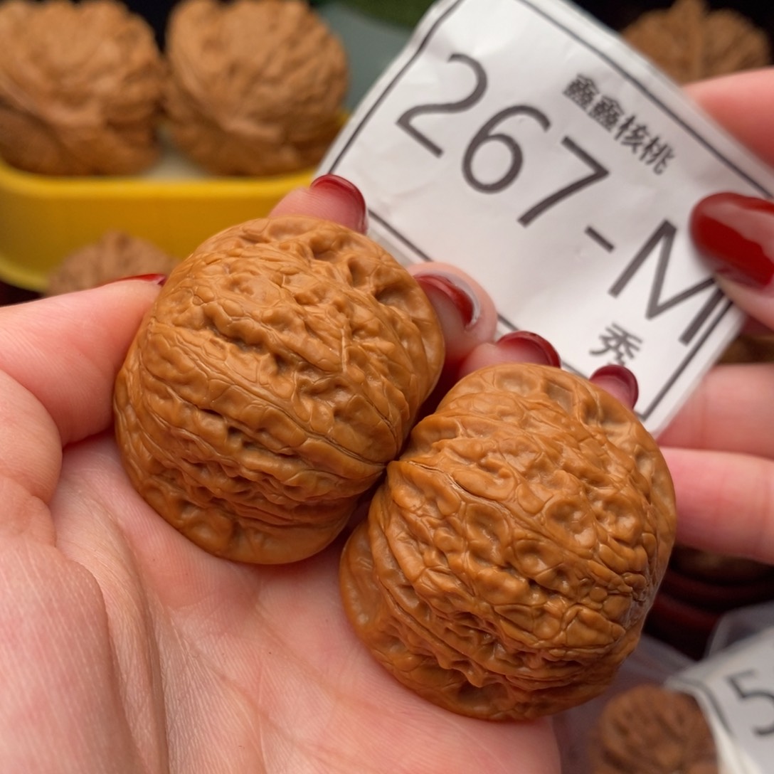 文玩核桃把件铁锤40