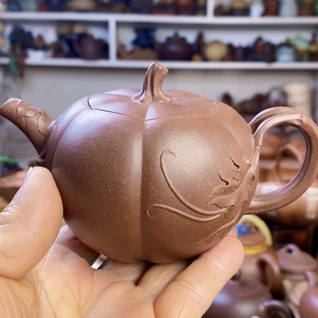 底槽青茶壶原泉矿紫砂