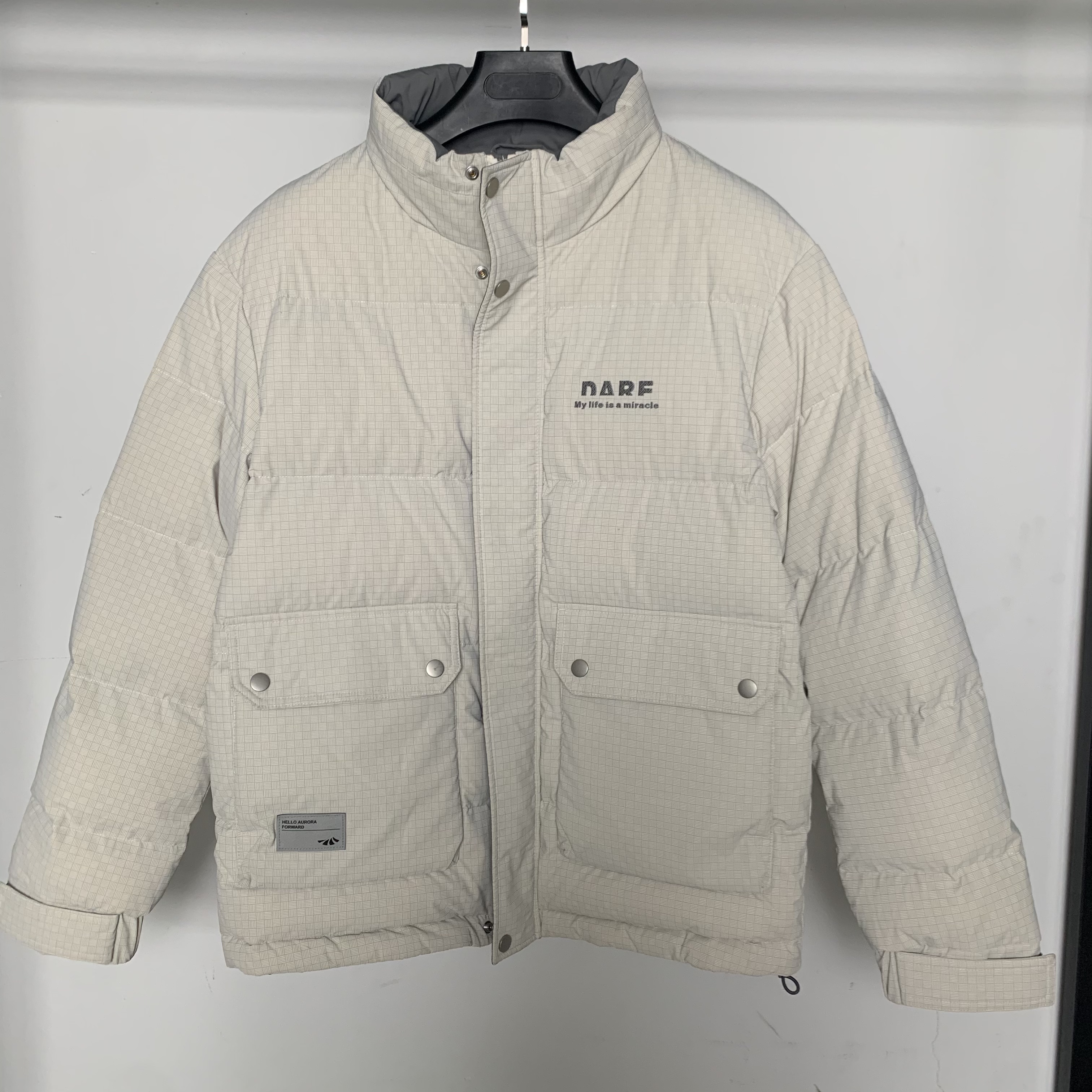 【T103】男士90鹅绒短款羽绒服鹅绒外套男