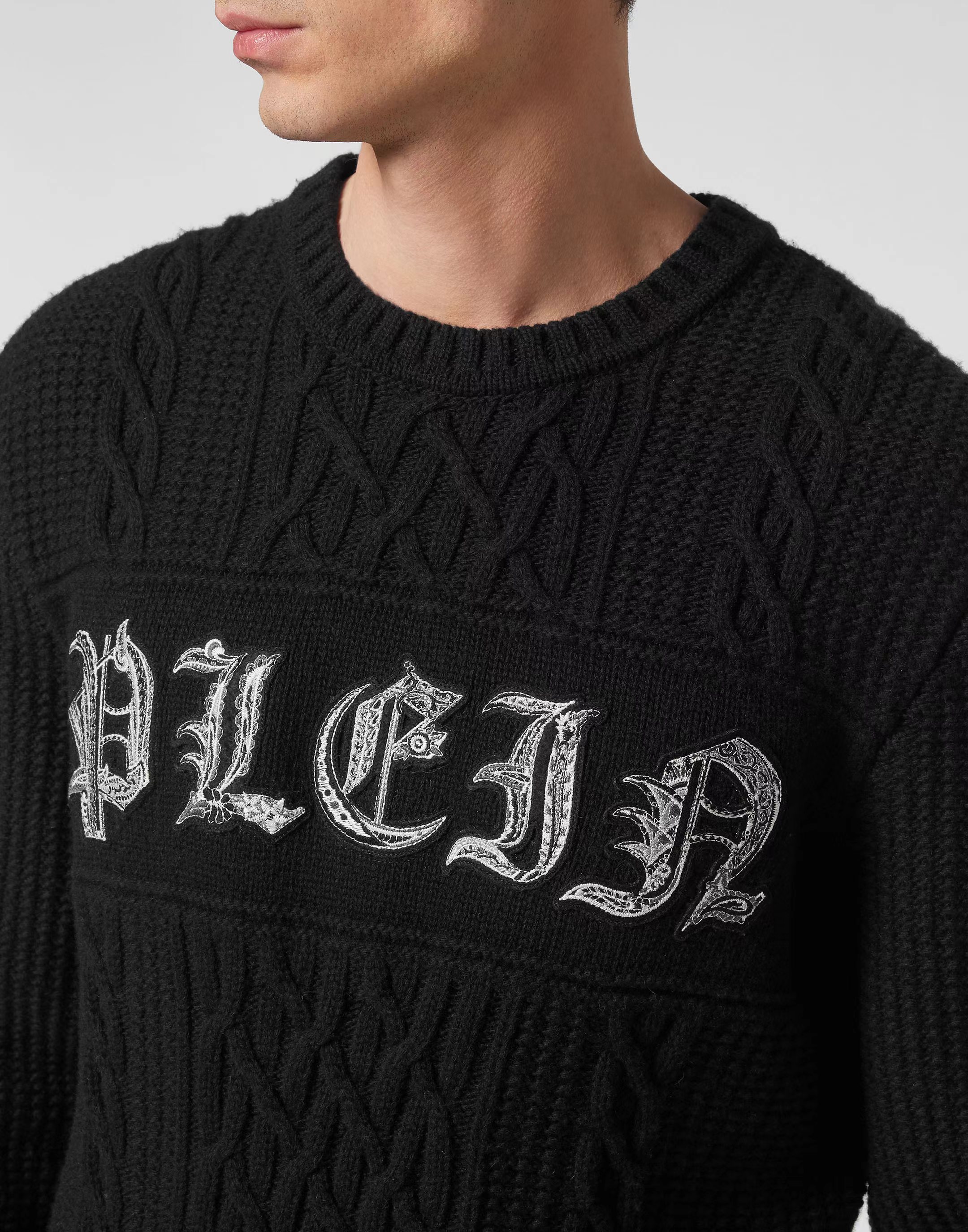 2025新款100%羊毛男装针织羊毛衫#3618