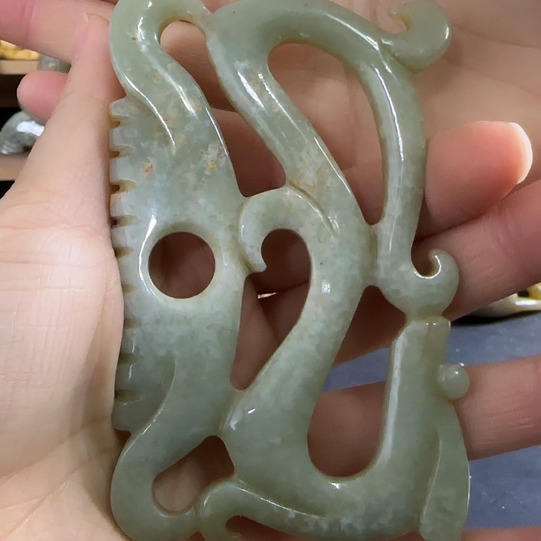 和田玉挂件未镶嵌