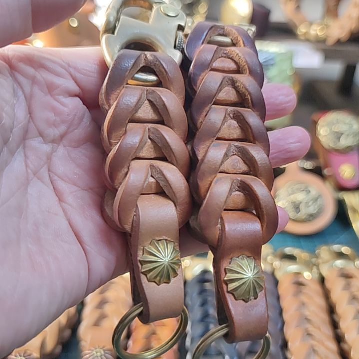 龙骨钥匙链编织款