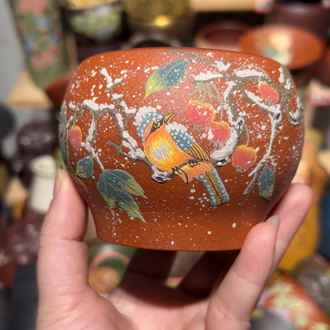 紫砂茶杯宜兴紫砂主人杯