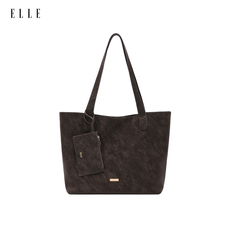 ELLE25年新款【琥珀流光】爆款通勤百搭手提包单肩大容量托特包