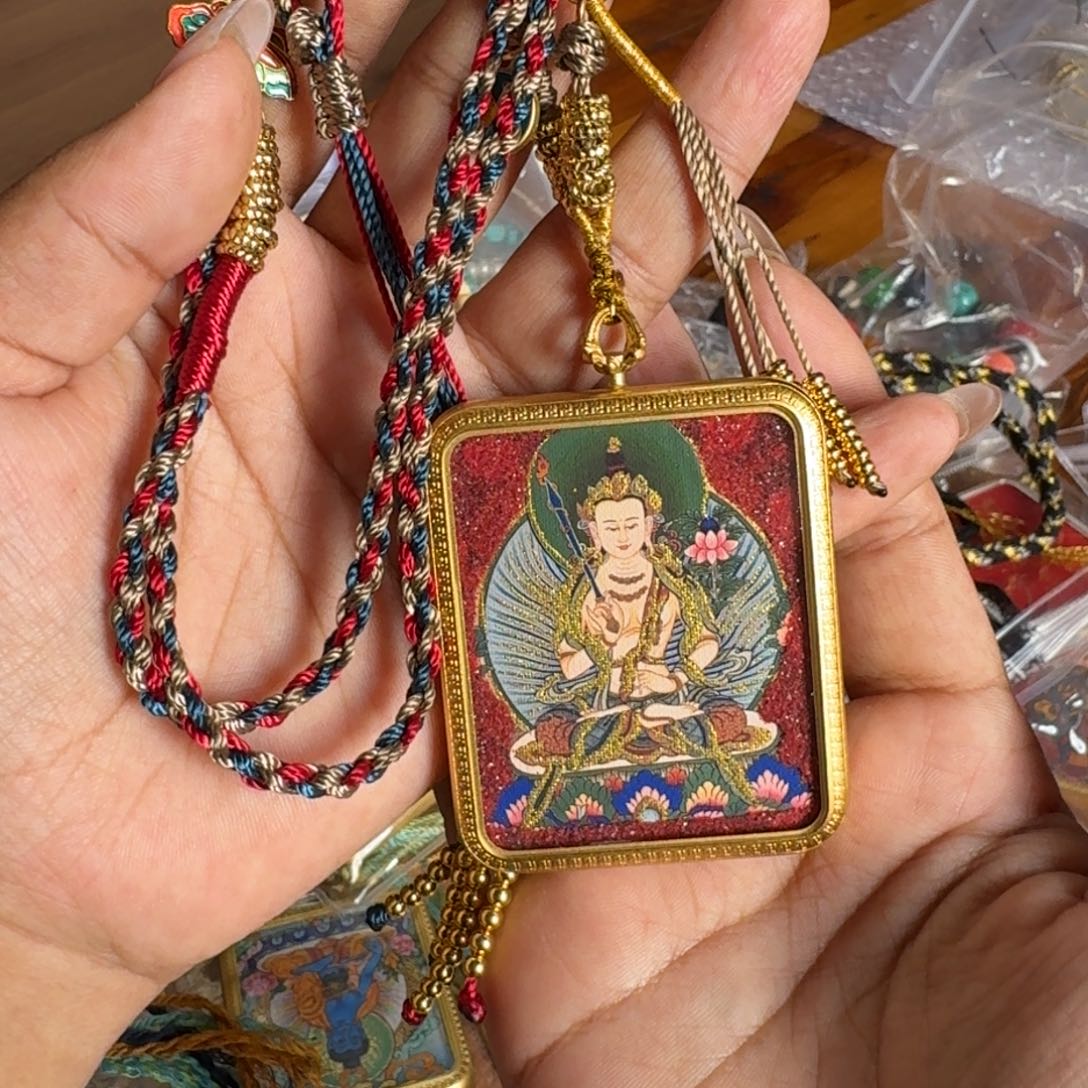 泥塑别*忆藏式风格彩绘泥塑擦擦