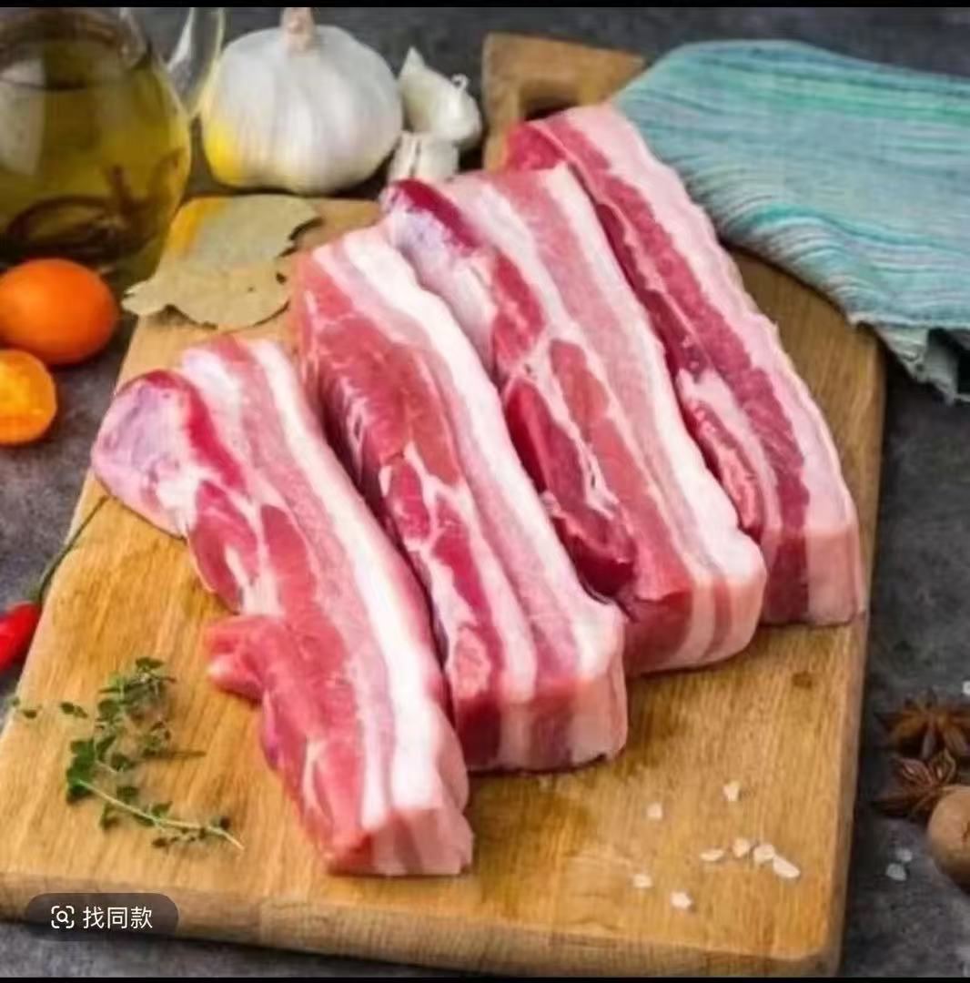 L买四斤送二斤到手6斤农家养殖土猪带皮五花肉顺丰京东发货