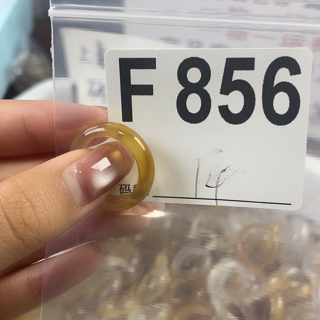 玛瑙/玉髓戒指合金856