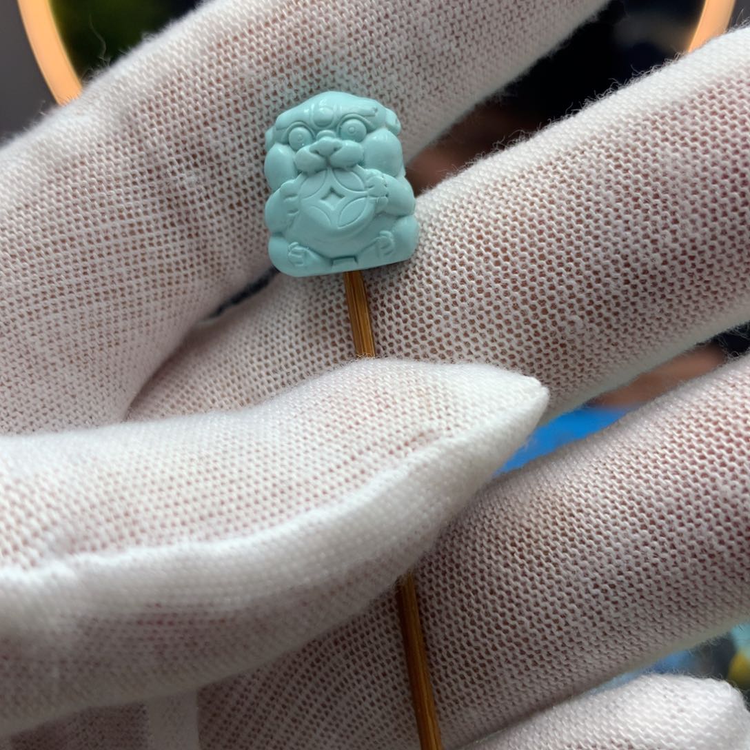 绿松石挂件未镶嵌