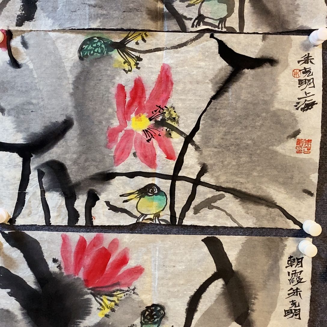 国画不**尔朱克明老师作品推荐