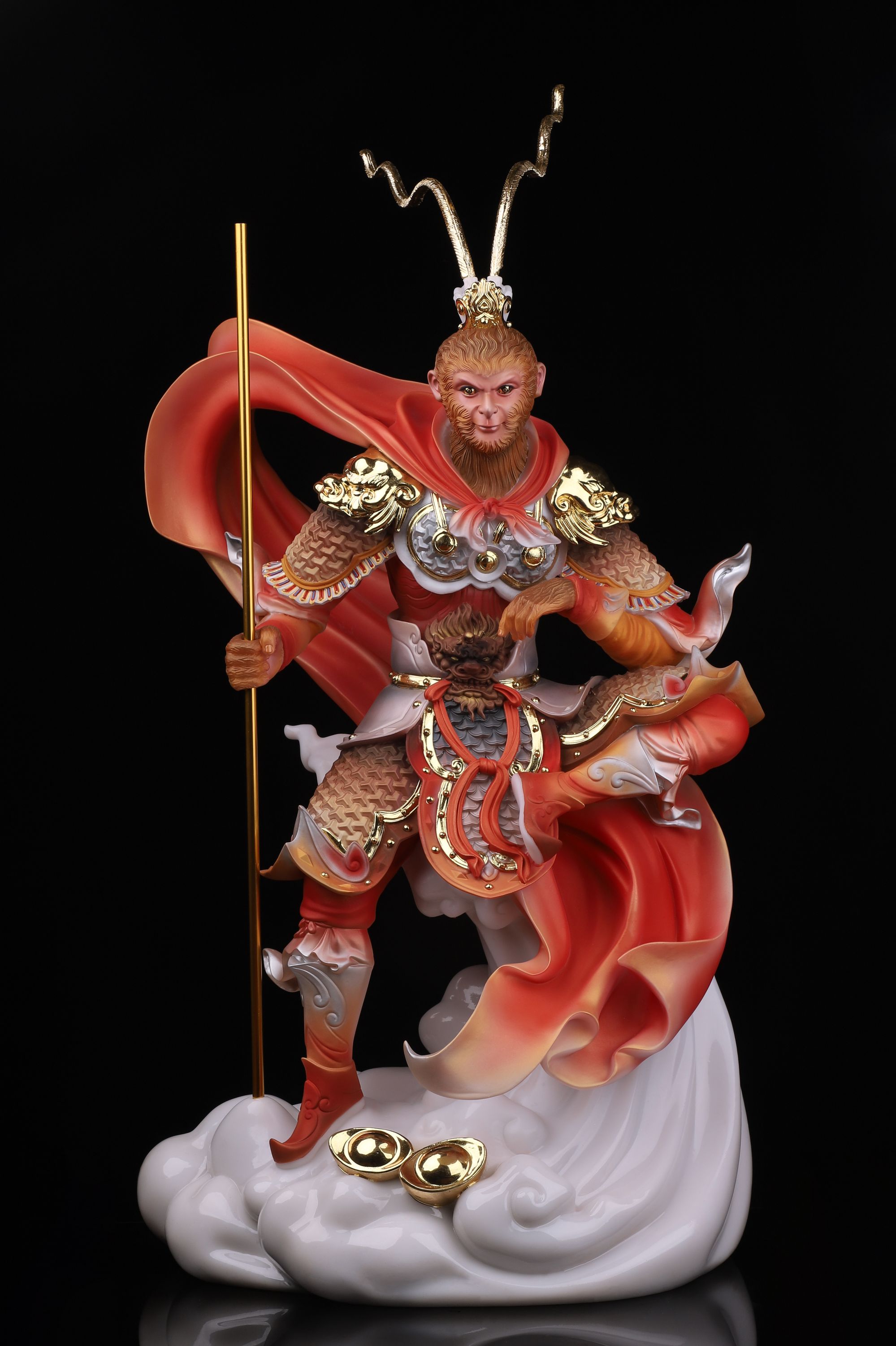 斗战胜佛孙悟空神像美猴王家居玄关乔迁供奉佛像摆件新房装饰品