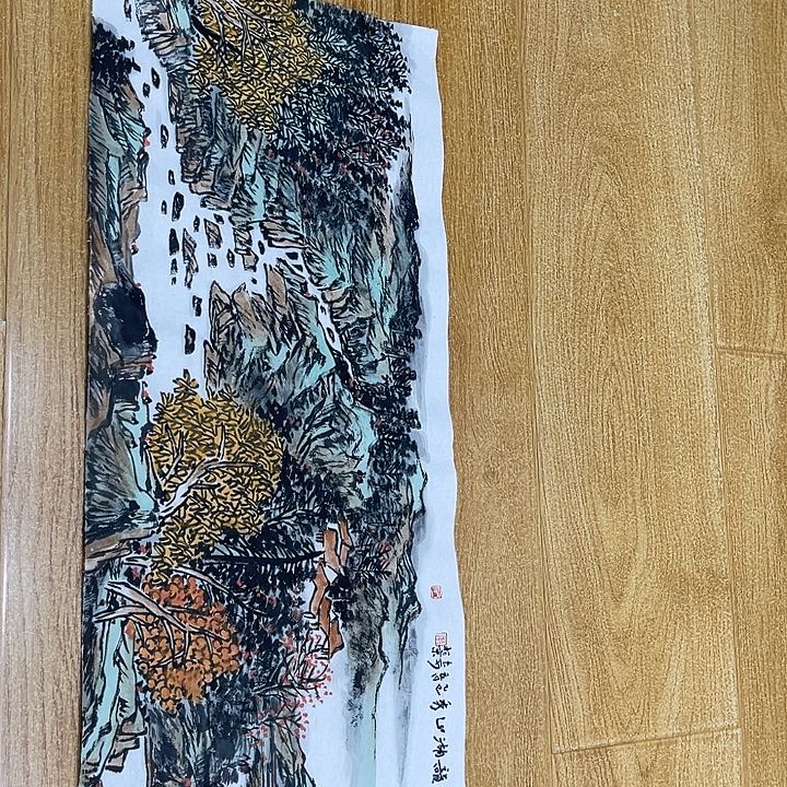 姜奇老师山水作品