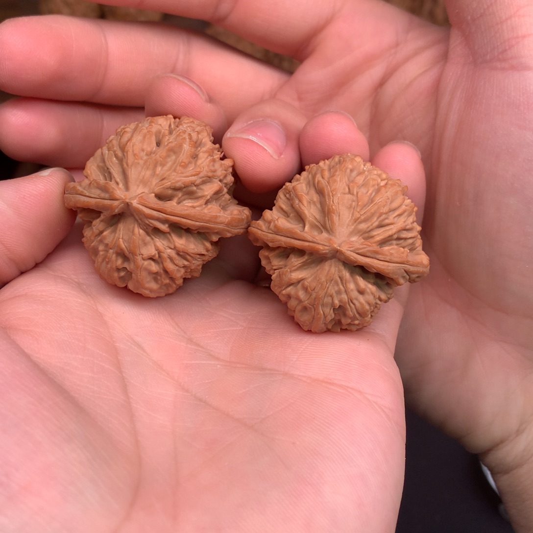 文玩核桃吊坠39白狮子