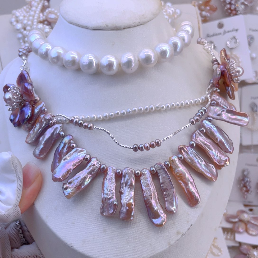 未镶嵌耳饰淡水珍珠