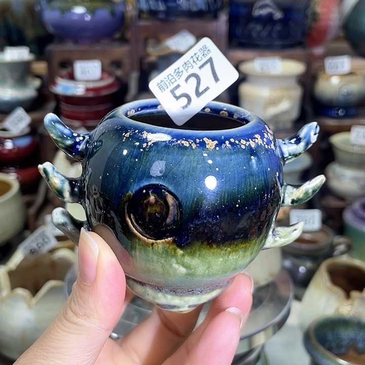 红陶内口径4.5高度7